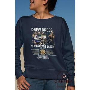 Drew Brees #9  Orleans Saints Football Fan Retro TShirt